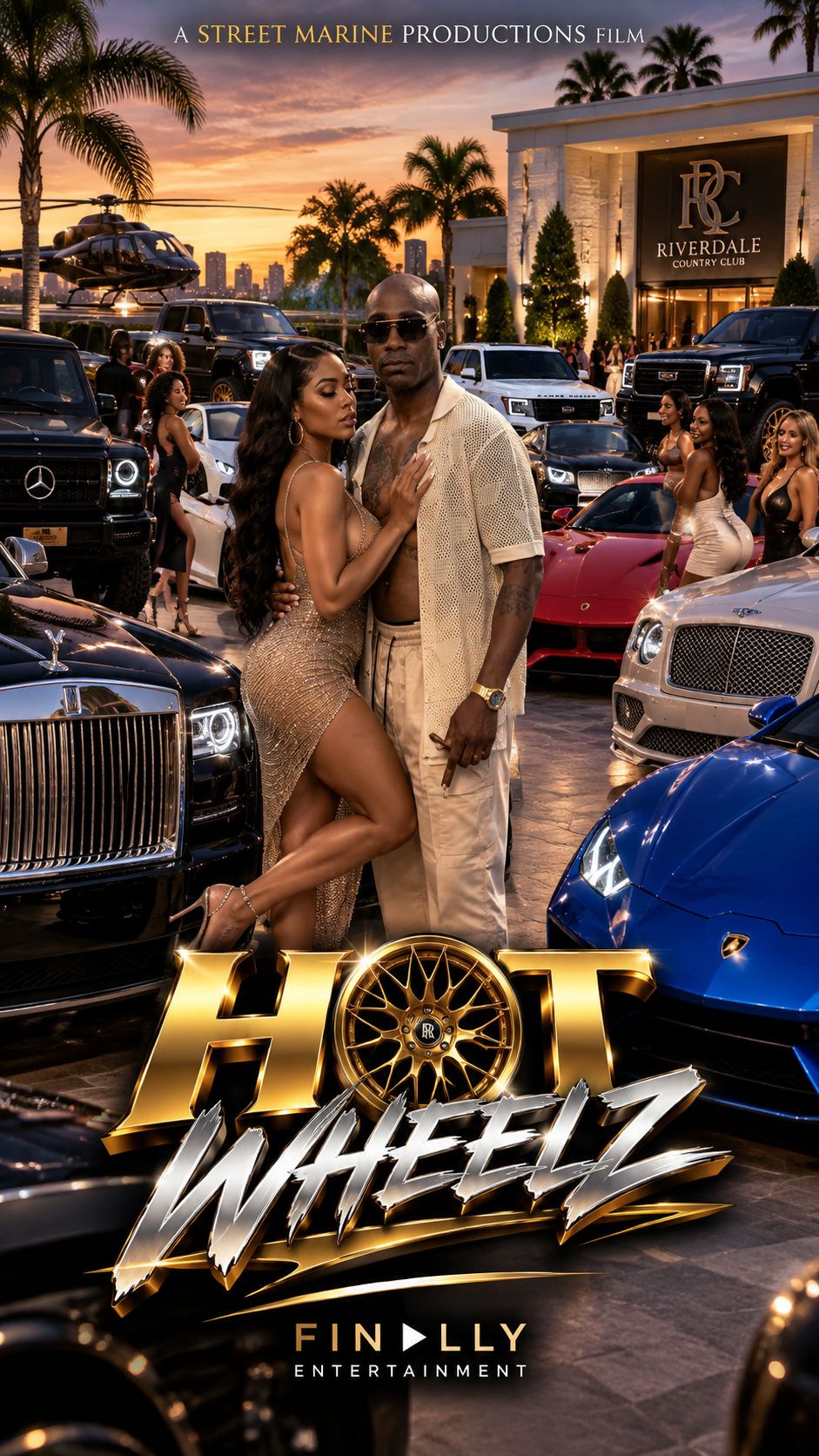 Hot Wheelz poster artwork