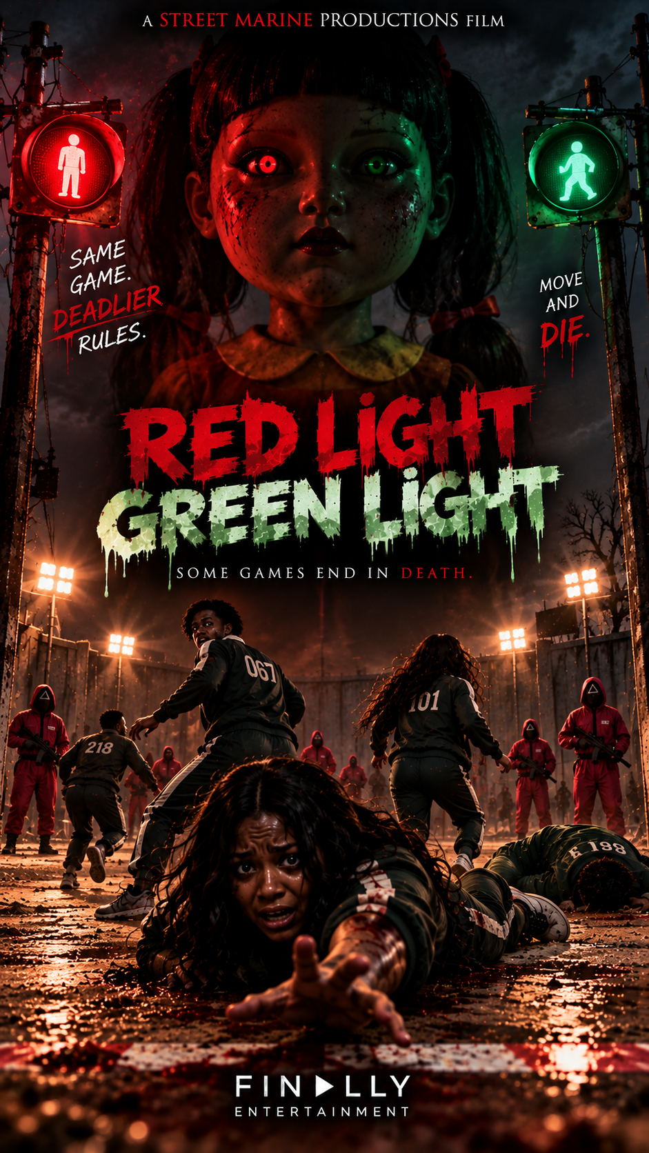 Red Light Green Light poster artwork