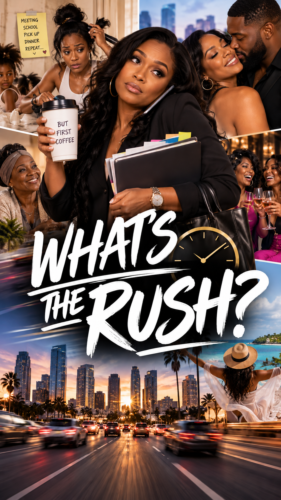 What’s the Rush poster artwork